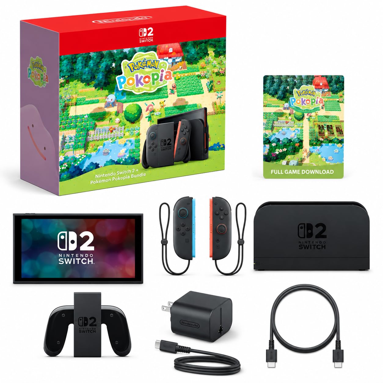 Nintendo Switch 2 Online Game Bundled With Pokopia (1 Year